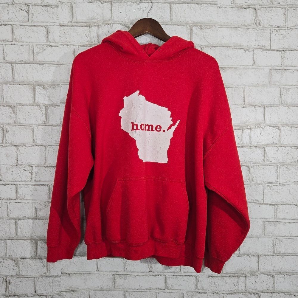Wisconsin "Home" hoodie - Picture 1 of 15